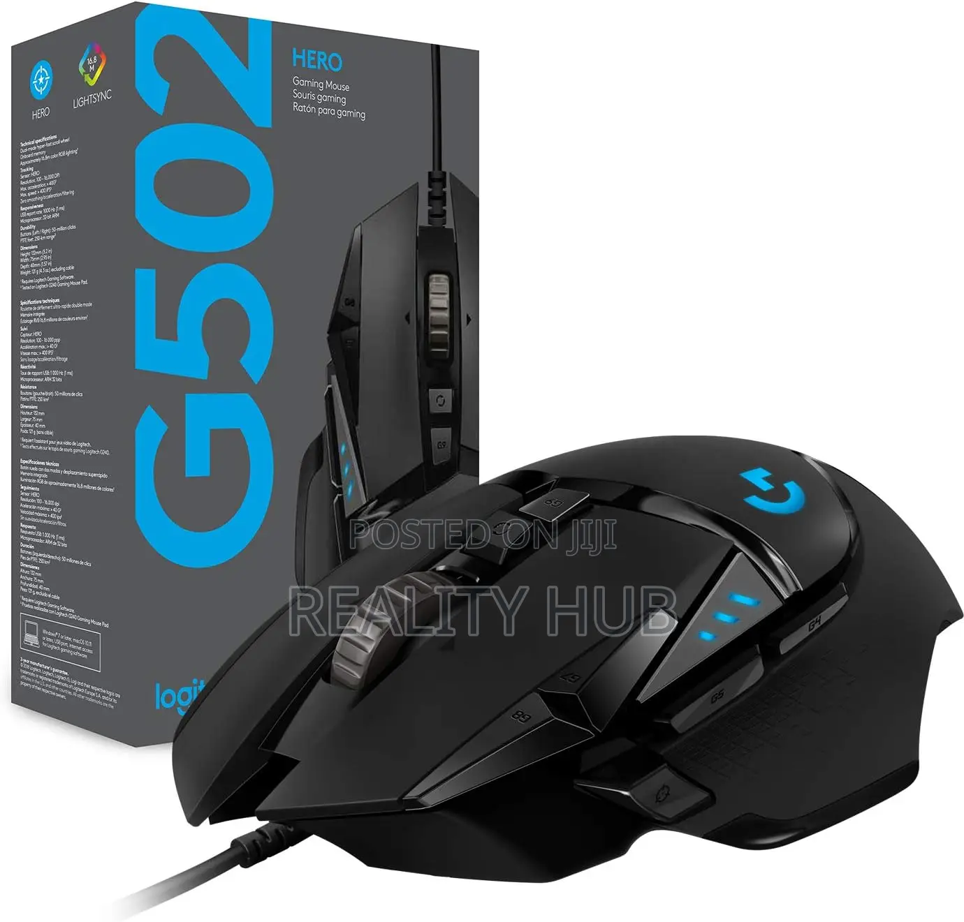 Logitech G520 Hero High Performance Wired Gaming Mouse