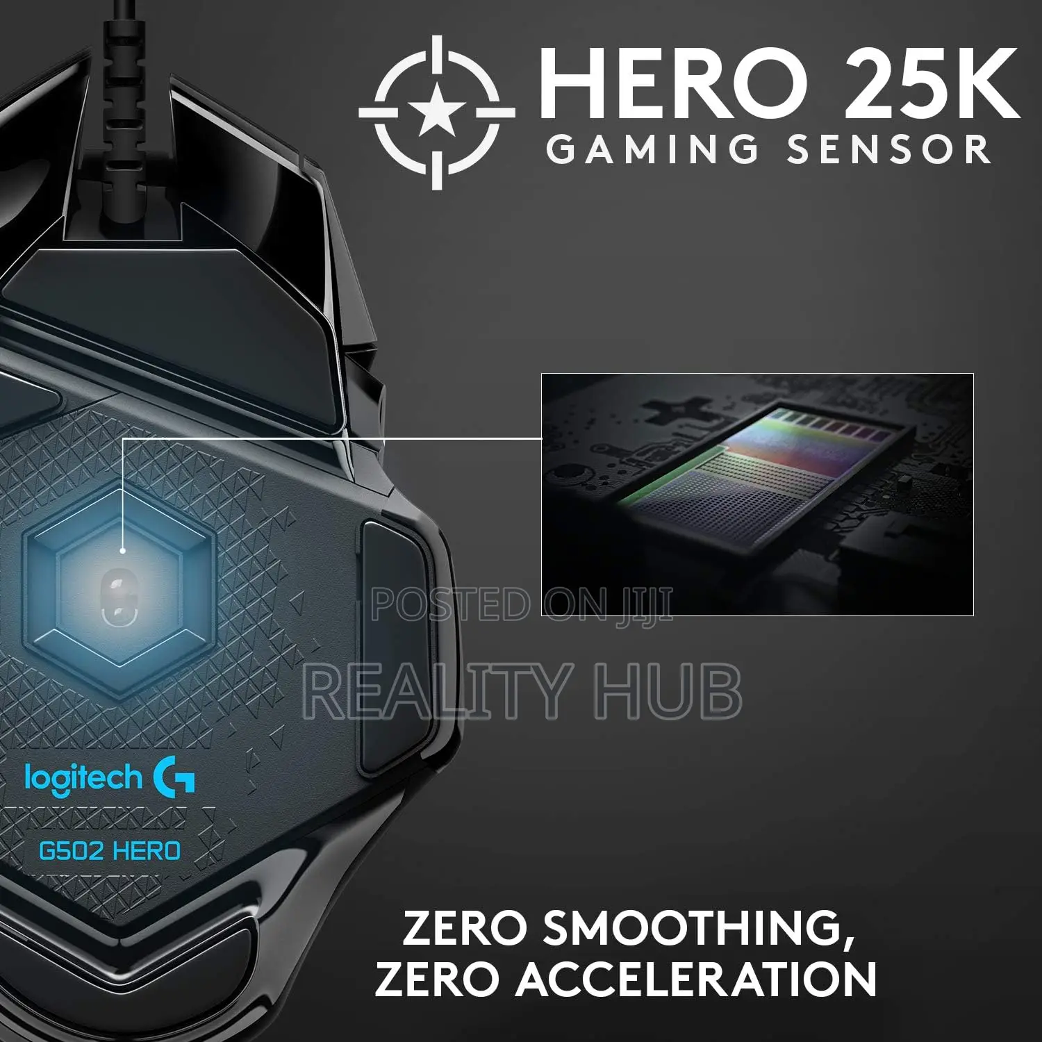 Logitech G520 Hero High Performance Wired Gaming Mouse