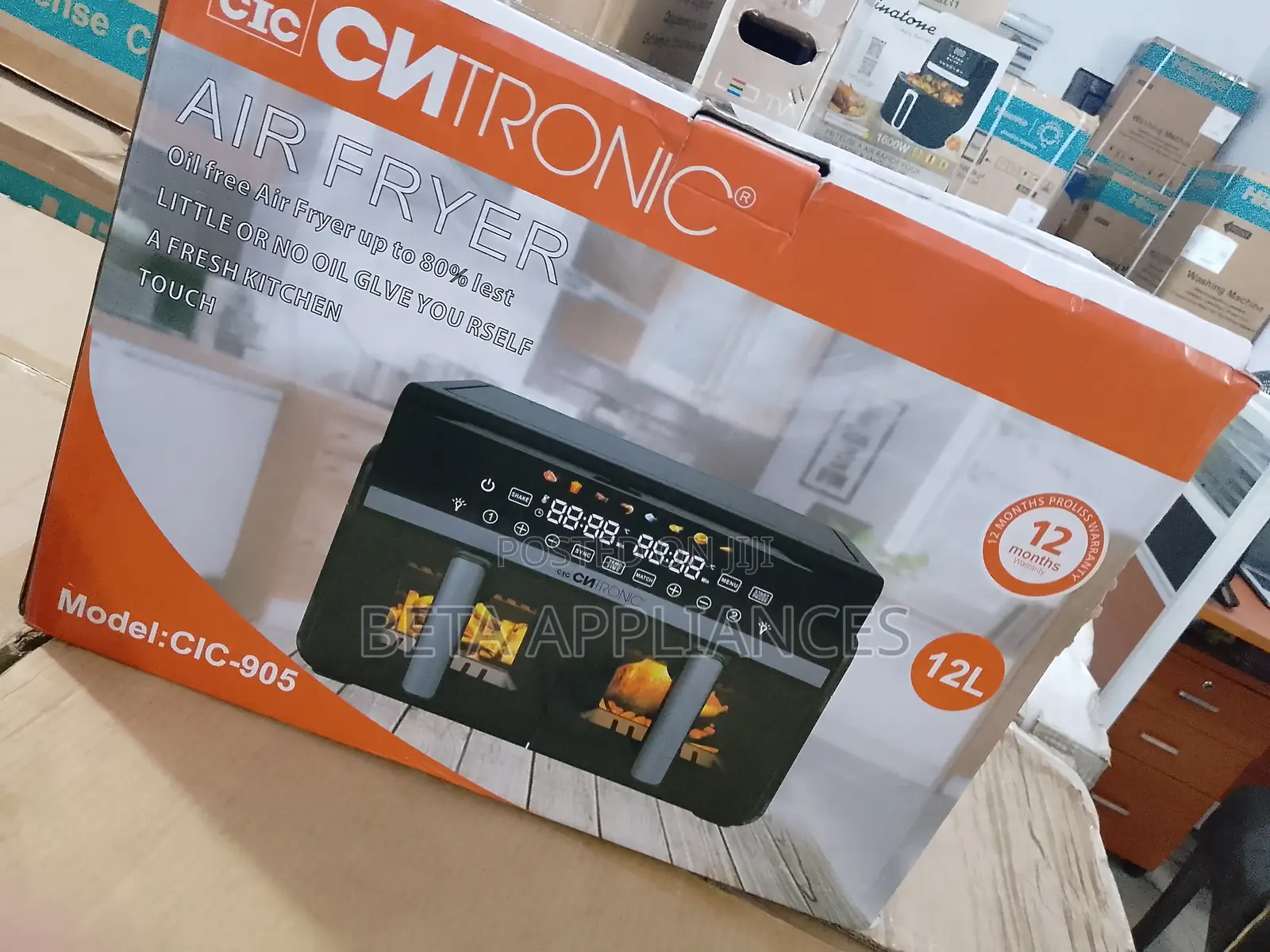 Cntronic 12l Multi-Function Air Fryer