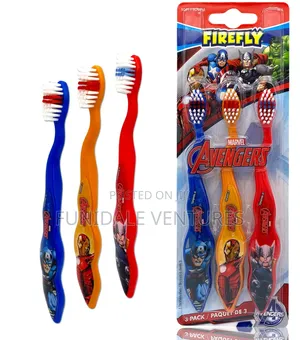 Toddlers 3pack Character Toothbrush
