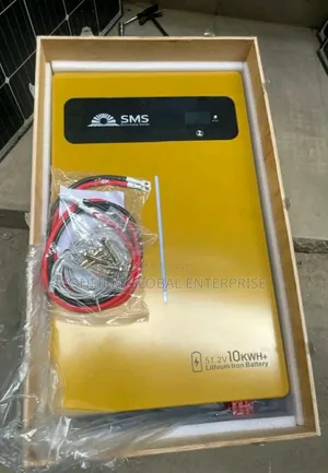 10kwh SMS Lithium Battery 51.2v With 5 Yrs Warranty