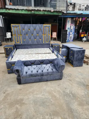 Luxury 6by6 Complete Set of Upholstery Bed.
