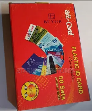 A4 Plastic Id Card Consumables Bulk (Per Carton)