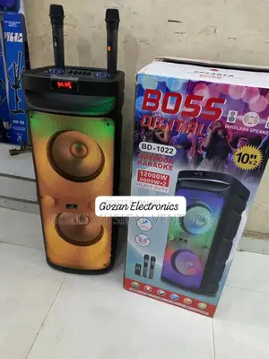 Boss Digital Bd - 1022 Doble Party Speaker, It Has a Very High Sound.