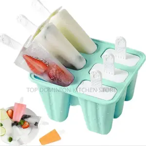 6 Slot Silicone Popsicle Mould