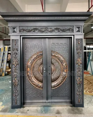 Security Copper Front Door Woth Ark (5ft)
