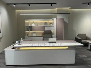 2.8meter Director Table and Shelve With Light