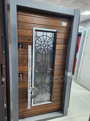 Veneered Luxury Glass Door