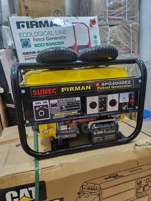 Fireman Spg4000e2 3.0kva Tyre and Key