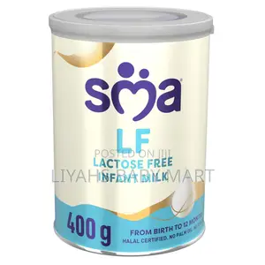 Sma Lf Lactose Free Infant Baby Milk Powder Formula, From Birth 400g
