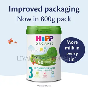 Hipp Organic 3 Growing Up Baby Milk Powder Formula, 800g
