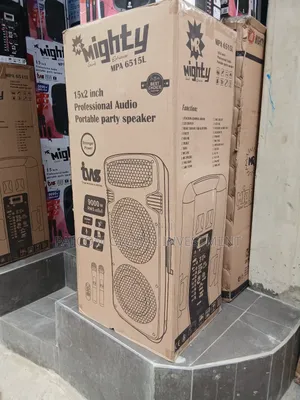 Double Public Address System 15 Inches Mighty Pro Audio