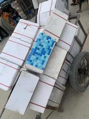 Semi Matt Mosaic Pool Tiles