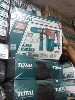 Total Rotary Hammer 1500w, Model Th. This Industrial-Grade Tool