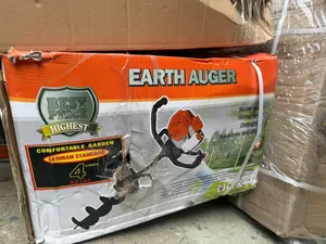 4 Stroke Earth Auger, Also Known as a Soil Auger or Hole Digger.