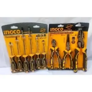 Ingco - Screwdriver and Pliers - 9 Pieces