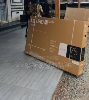 Brand New Lg 75" Android Smart Tv√Bluethoot√Netflix√Flamelless√Uhd√