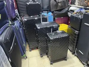 Set of 4 Aluminium Frame Luggage