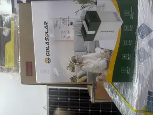 Cola Solar 1kwh 200w Lithium Battery Solar Generator Built