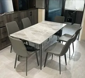 Grey Colour Dinning Table and Chairs