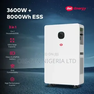 Itel 8000wh Inverter Generator 3600w,8000wh Lithium Batteryiess-3k680n