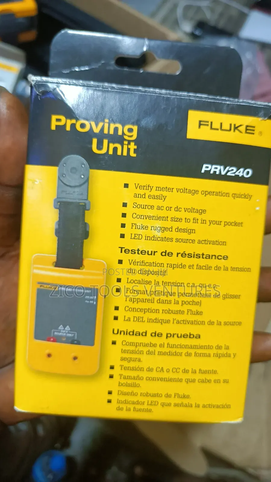 Fluke Prv240 Proving Unit