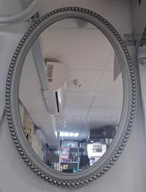 Oval Mirror Champagne