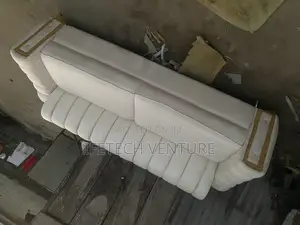4 Seater Off White Sofa