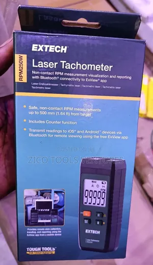 Extech Rpm250w Laser Tachometer