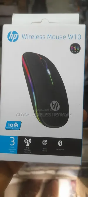 Hp Rechargeable Wireless Mouse W10 RGB Plus