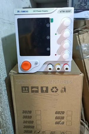 Etm-305f, Dc Power Supply 30v -5a