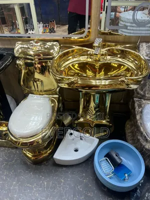 Executive Gold Master Water Closet With Basin