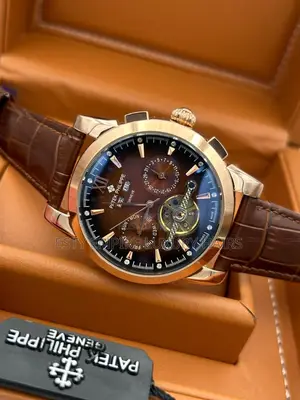 High Quality Patek Philippe Leather Wristwatch