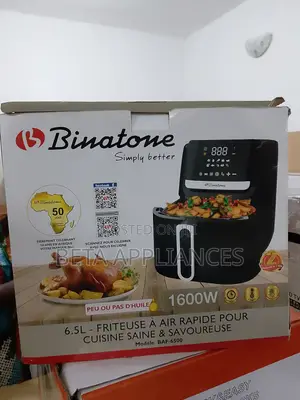 Fry Smarter With Binatone 6.5l Air Fryer
