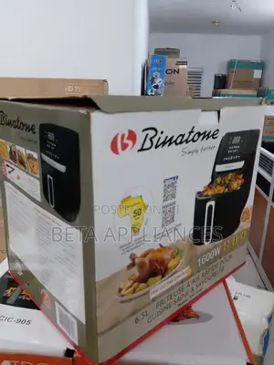 One-Touch Cooking With Binatone 6.5l Air Fryer