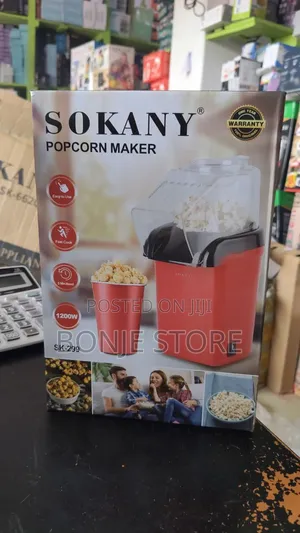 Sokany Popcorn Maker Machine 1200w