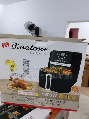 Energy-Efficient Binatone 6.5l Air Fryer