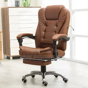 Executive Chair Comfort Design Home Office Leather Padding Desk Chair