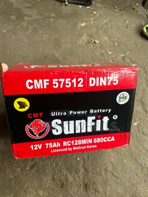 75am Car Battery Sunfit Original Battery With Warranty