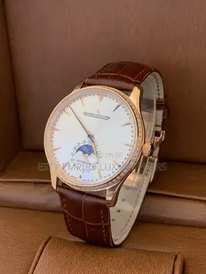 Jaeger Lecoultre Automatic Engine Brown Strap Strap
