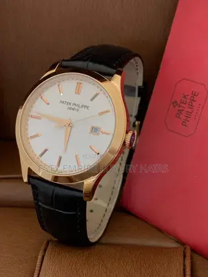 Patek Philippe Automatic Engine Leather Strap
