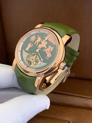 Ulysse Nardin Automatic Engine Leather Strap