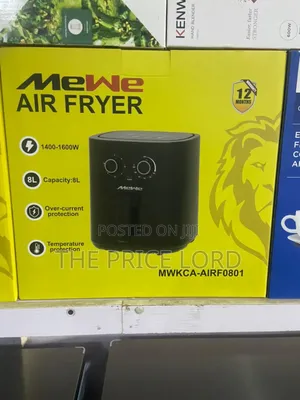 Mewe Air Fryer 8litres Airf0801