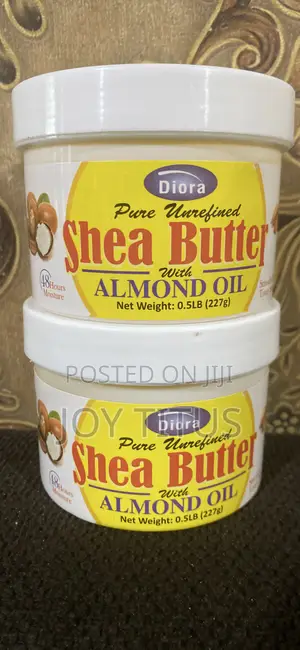 Pure Unrefined Shea Butter With Almond 227g