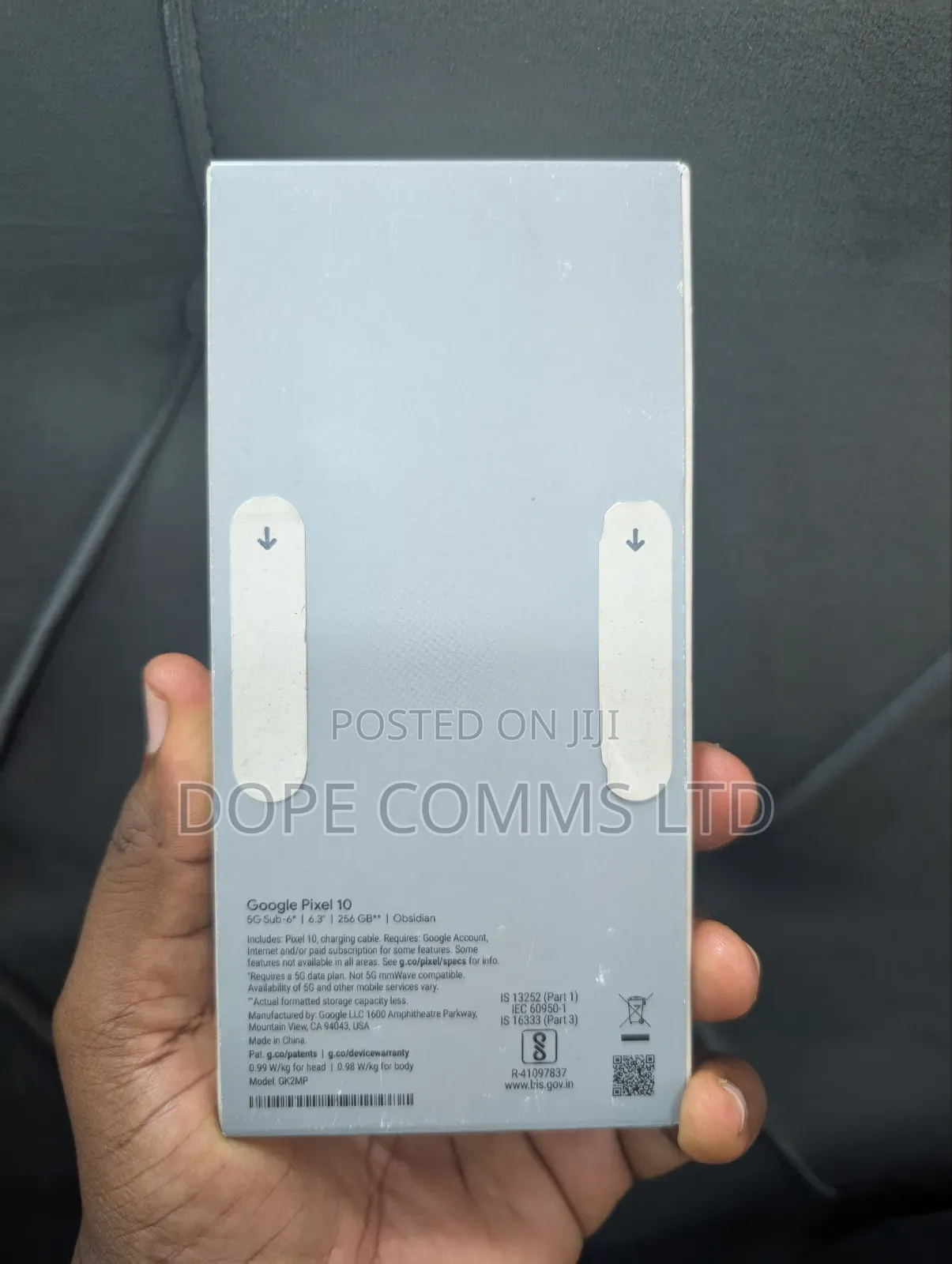 New Google Pixel 10 256 GB Black