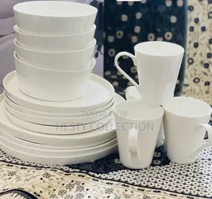 16pieces Ceramics Dinner Set Awo Stone Ware Plate and Cups