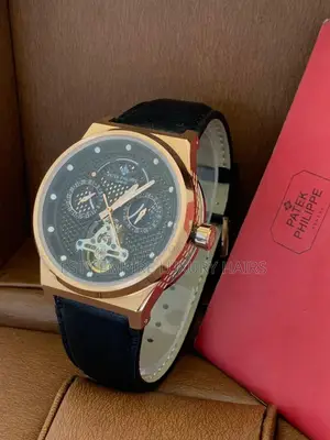 Patek Philippe Automatic Engine Leather Strap