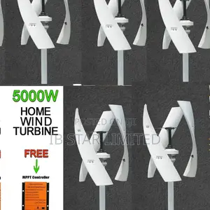 Effortless Energy: 5000w of Wind Vertical Wind Power Quietly Delivered