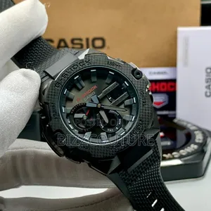 Original Casio Black Rubber Strap Watch