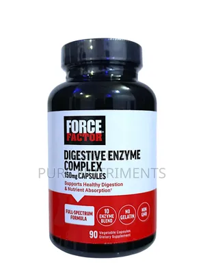 Force Factor Digestive Enzyme Complex 150mg With Betaine HCL
